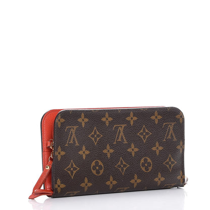 Louis Vuitton Monogram Insolite Wallet Red 3 of 10