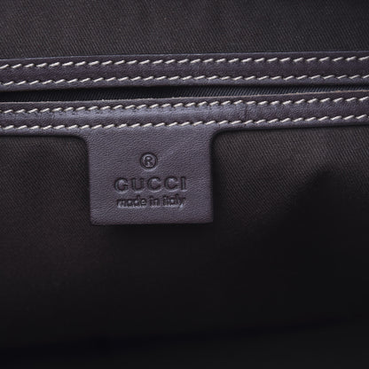 Gucci GG Supreme Monogram Medium Flat Messenger Bag Dark Brown 6 of 12