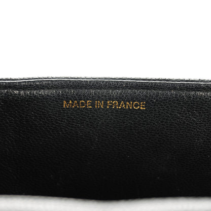 Chanel Caviar Vertical Quilted Jumbo Flap Black 8 of 9