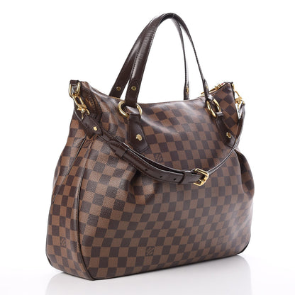 Louis Vuitton Damier Ebene Evora MM 3 of 8