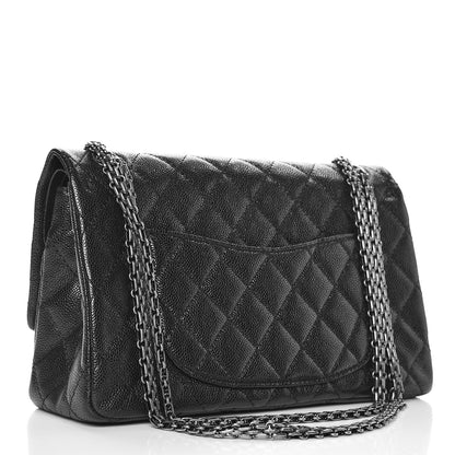 Chanel Caviar 2.55 Reissue 226 Flap Black 4 of 9