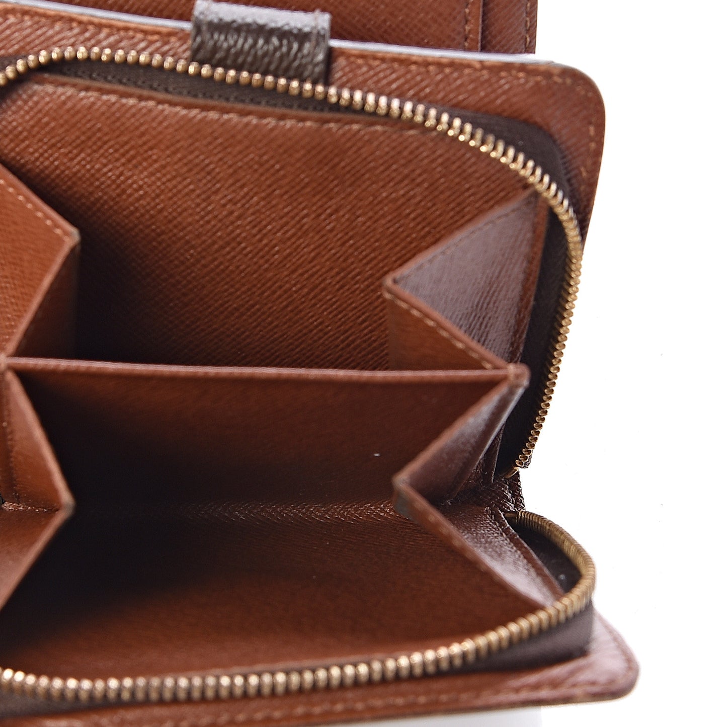 Monogram Compact Zippe Zipped Wallet