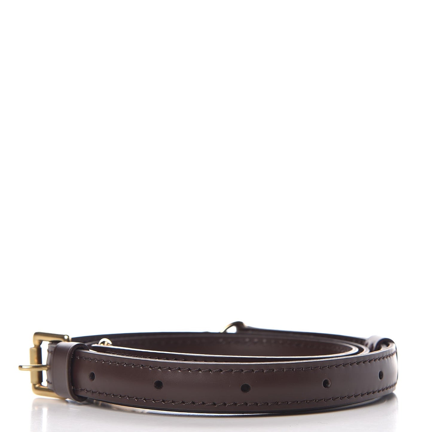 Calfskin 16mm Adjustable Shoulder Strap Brown