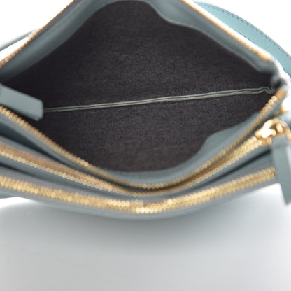 Celine Smooth Lambskin Small Trio Crossbody Bag Jade 7 of 16