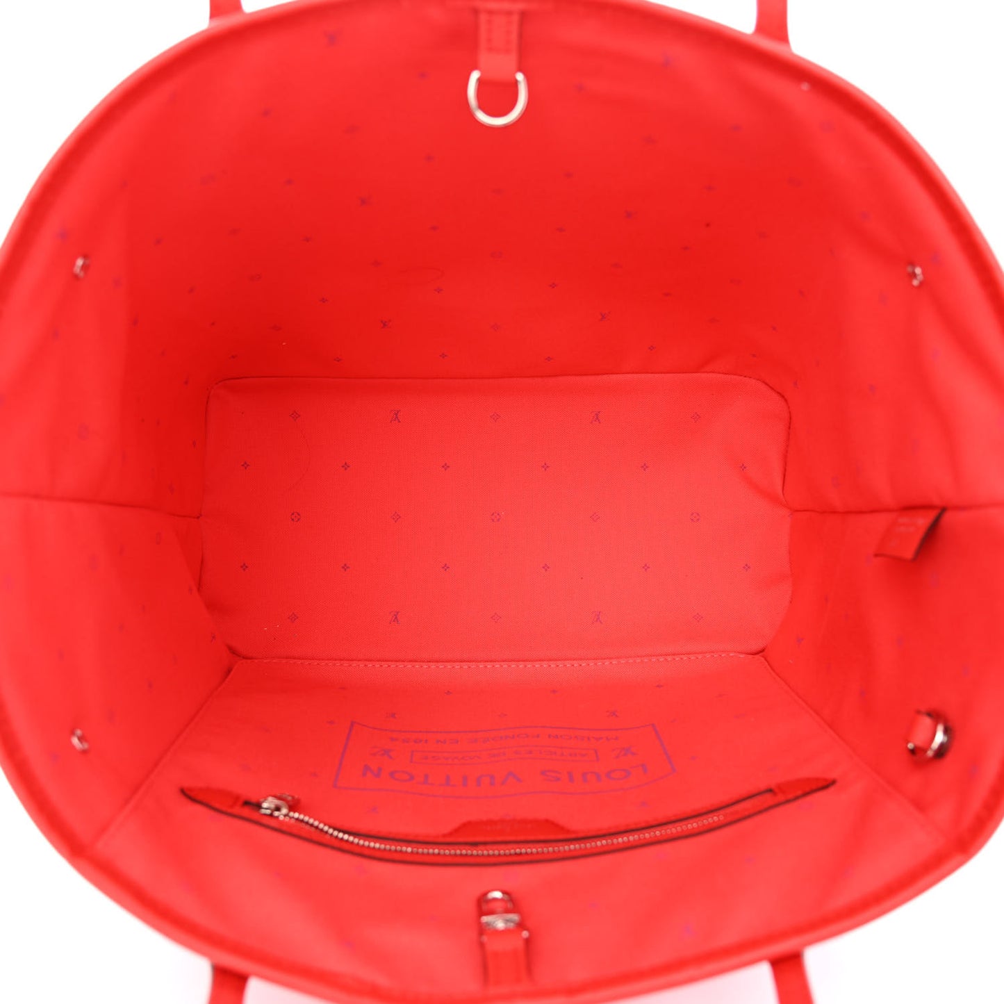 Monogram Escale Neverfull MM Rouge