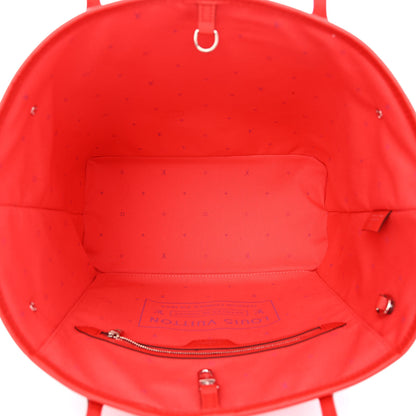 Louis Vuitton Monogram Escale Neverfull MM Rouge 6 of 12
