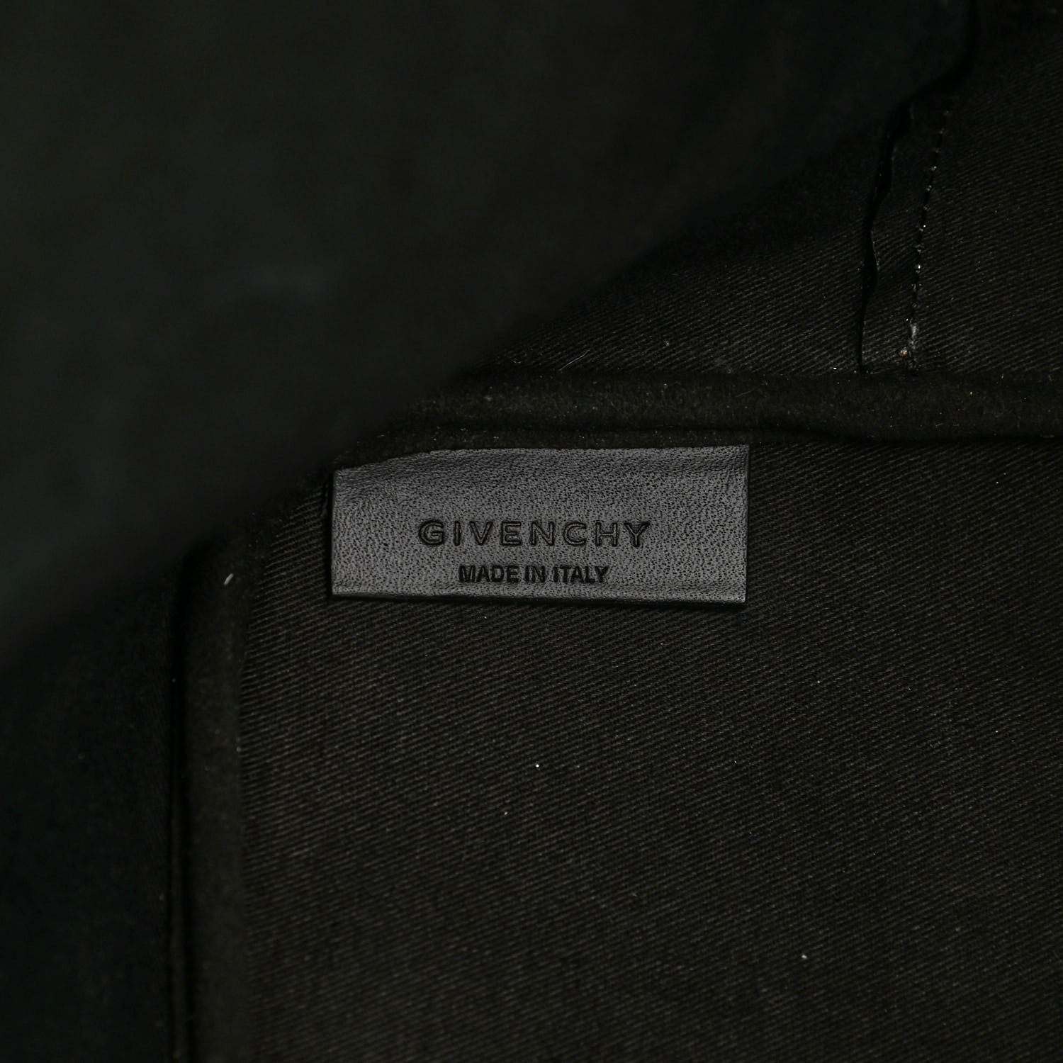 Givenchy Textured Coated Canvas Print Large Antigona Tote Black 6 of 8