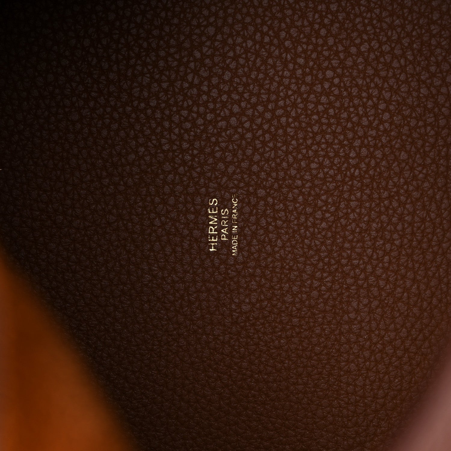 Hermes Taurillon Clemence Picotin Lock 22 MM Gold 6 of 9