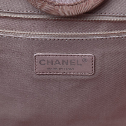 Chanel Canvas Medium Deauville Tote Light Pink 6 of 11