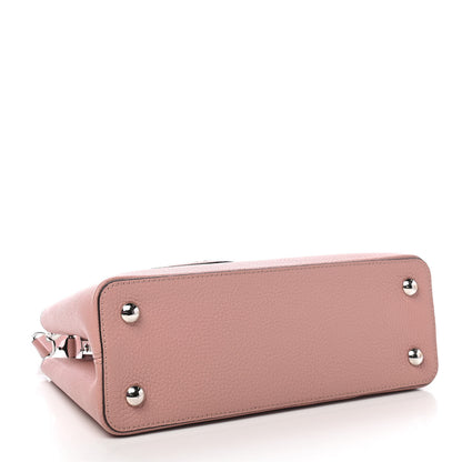 Louis Vuitton Taurillon Capucines PM Magnolia 4 of 8