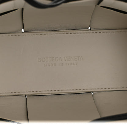 Bottega Veneta Calfskin Maxi Intrecciato Mini Arco Tote Black 6 of 11