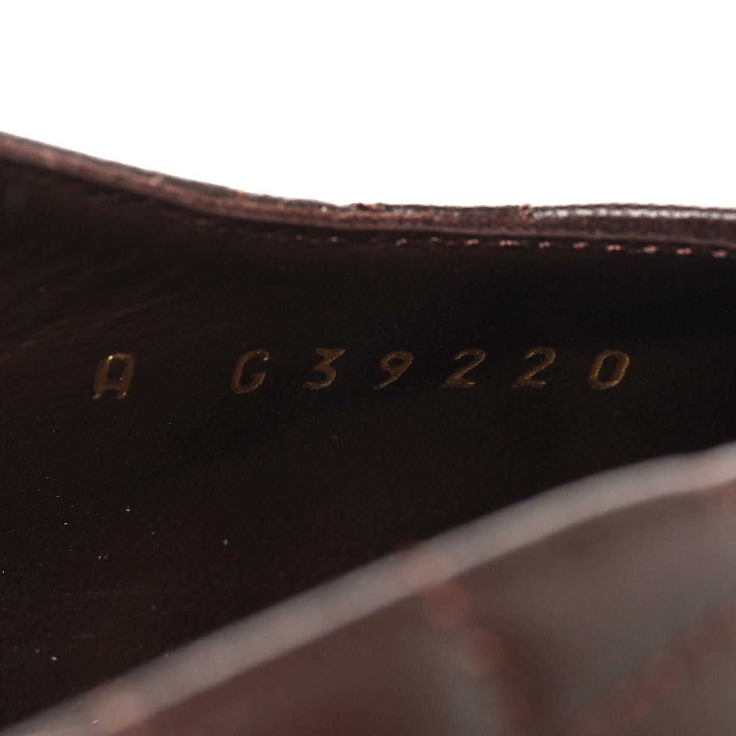 Lambskin Quilted Cap Toe CC Slingback Pumps  37.5 Brown