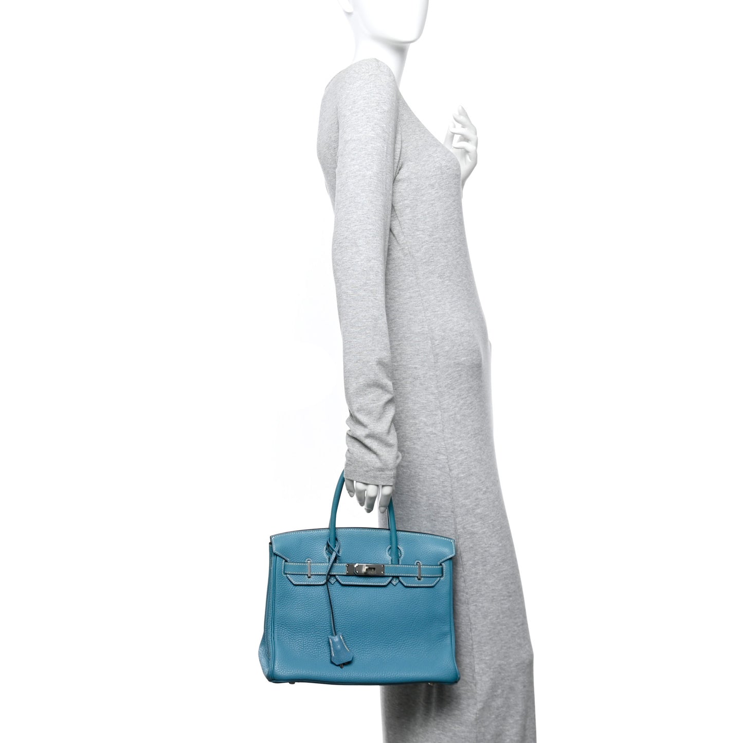 Togo Birkin 30 Blue Jean