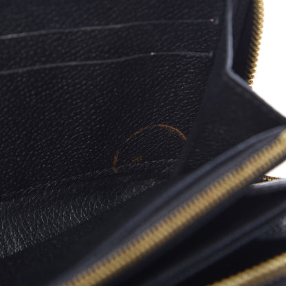 Louis Vuitton Empreinte Zippy Wallet Black 7 of 16