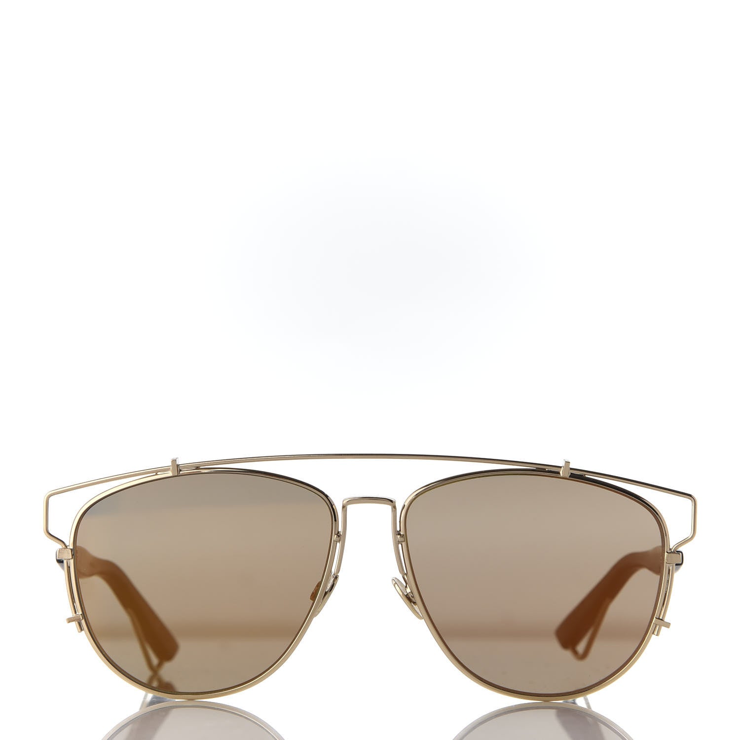 Christian Dior Technologic Sunglasses Gold 2 of 7