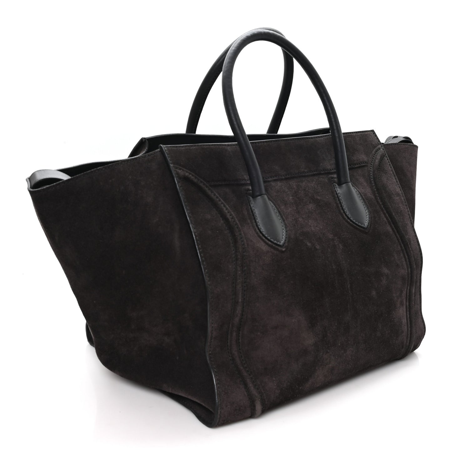 Suede Large Phantom Luggage Anthracite