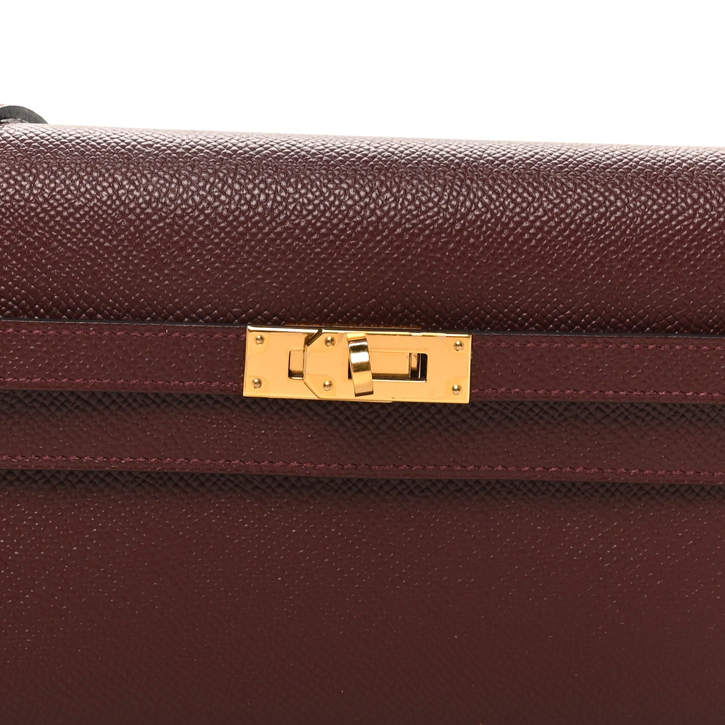 Epsom Kelly Wallet To Go Rouge Sellier