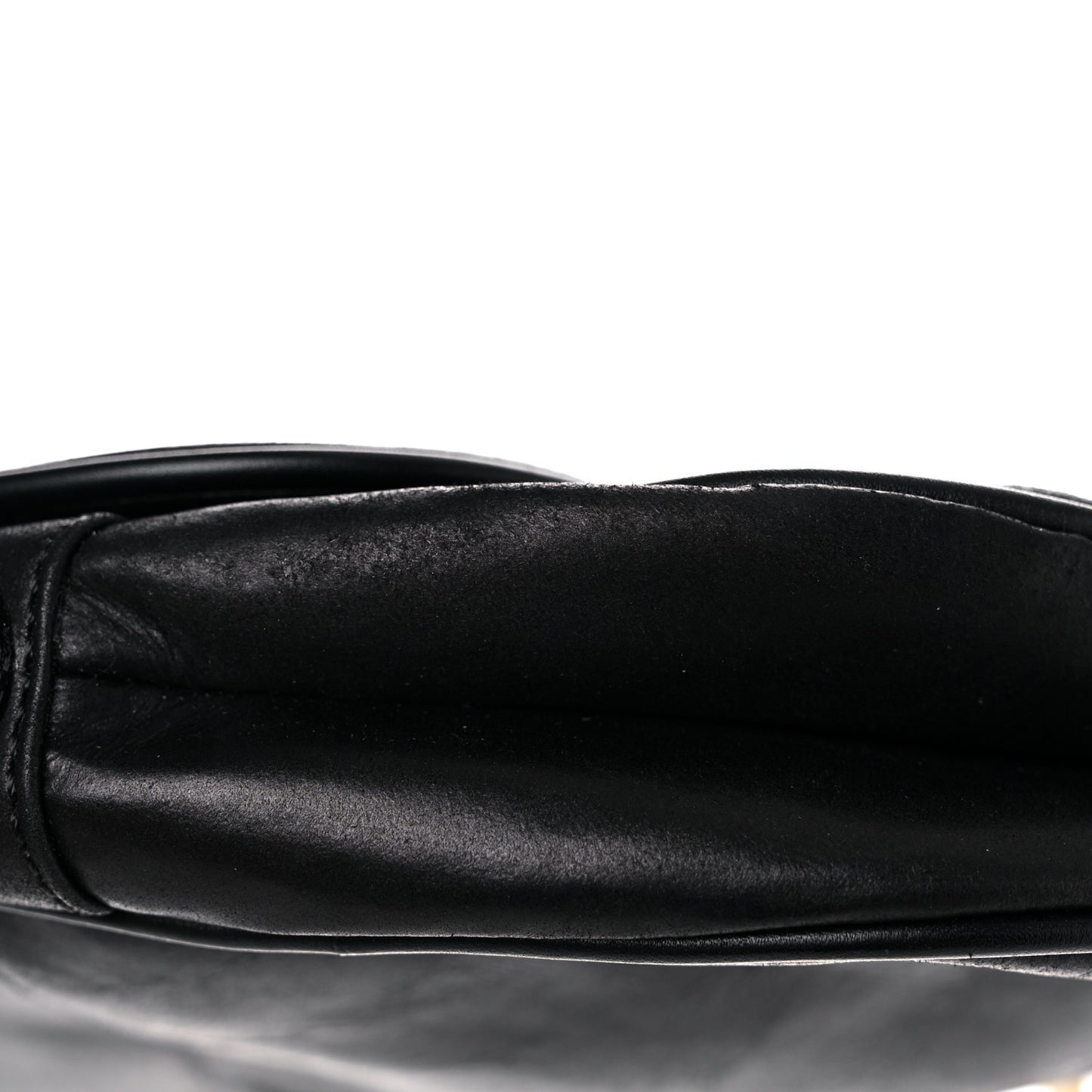 Calfskin Saddle Bag Black