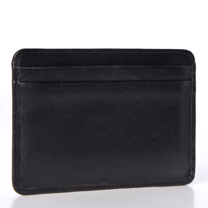 Chanel Calfskin Quilted Cambon Card Holder Black White 2 of 10