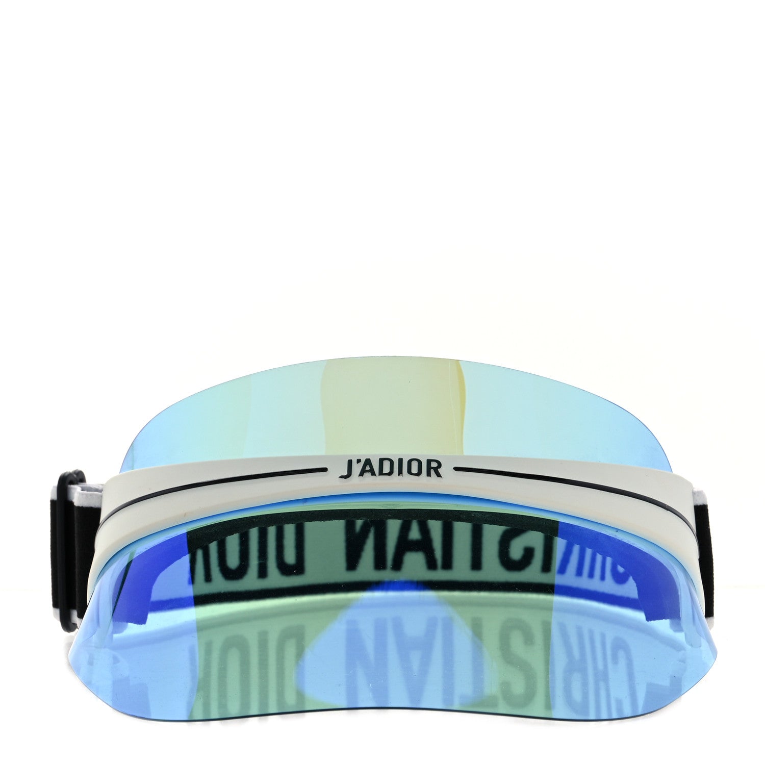 Christian Dior Mirrored DiorClub1 Sun Visor Blue 3 of 8