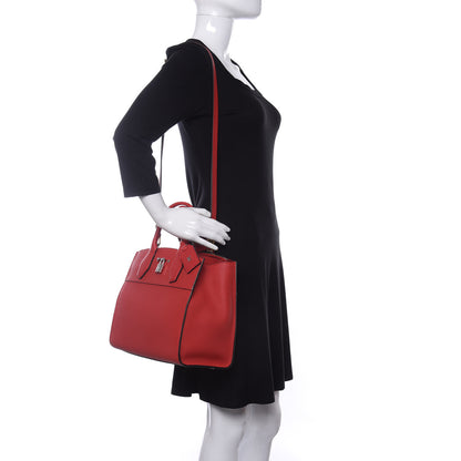 Louis Vuitton Taurillon City Steamer PM Rubis 2 of 10