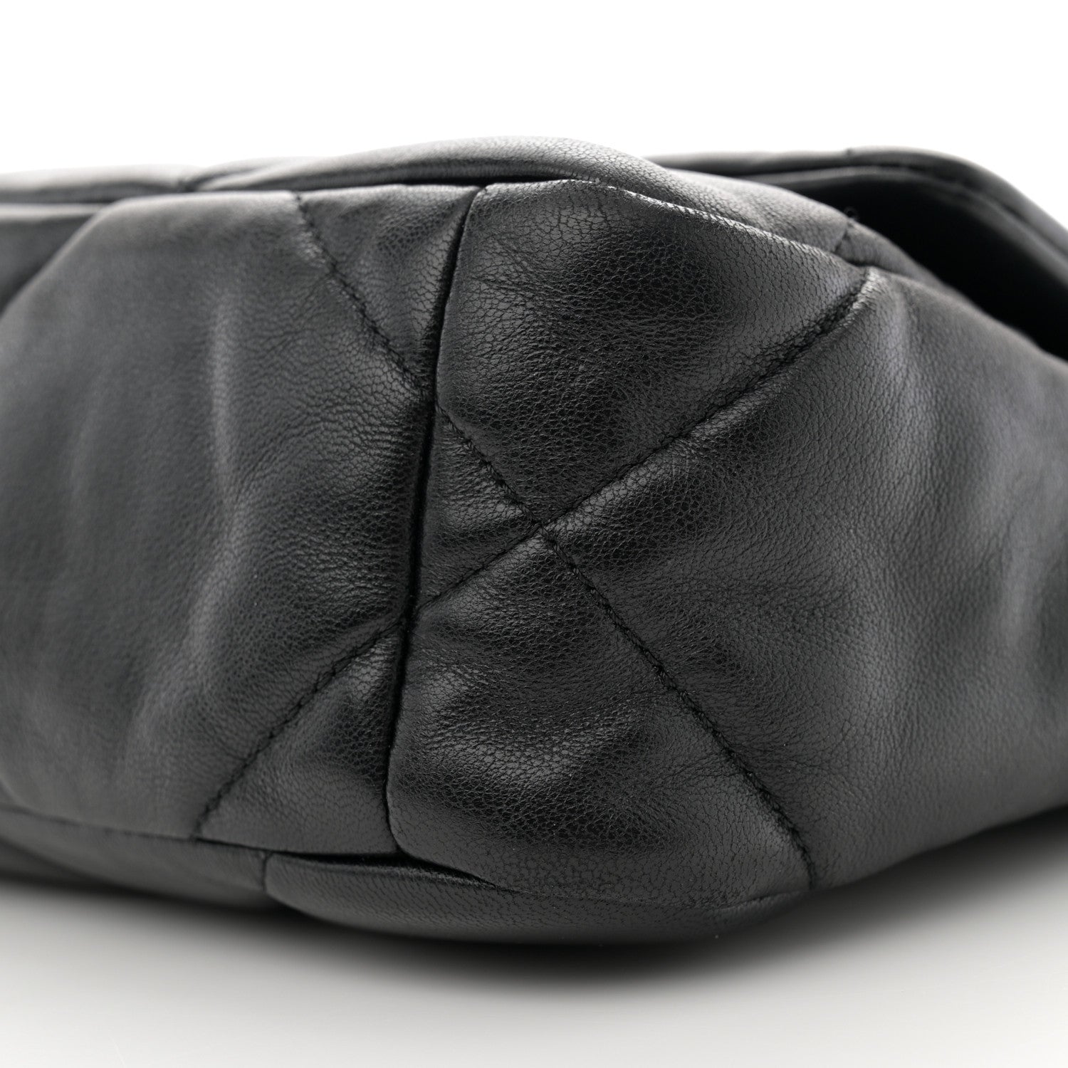 Chanel Lambskin Quilted Medium Chanel 19 Flap Black 10 of 11
