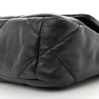 Chanel Lambskin Quilted Medium Chanel 19 Flap Black 10 of 11