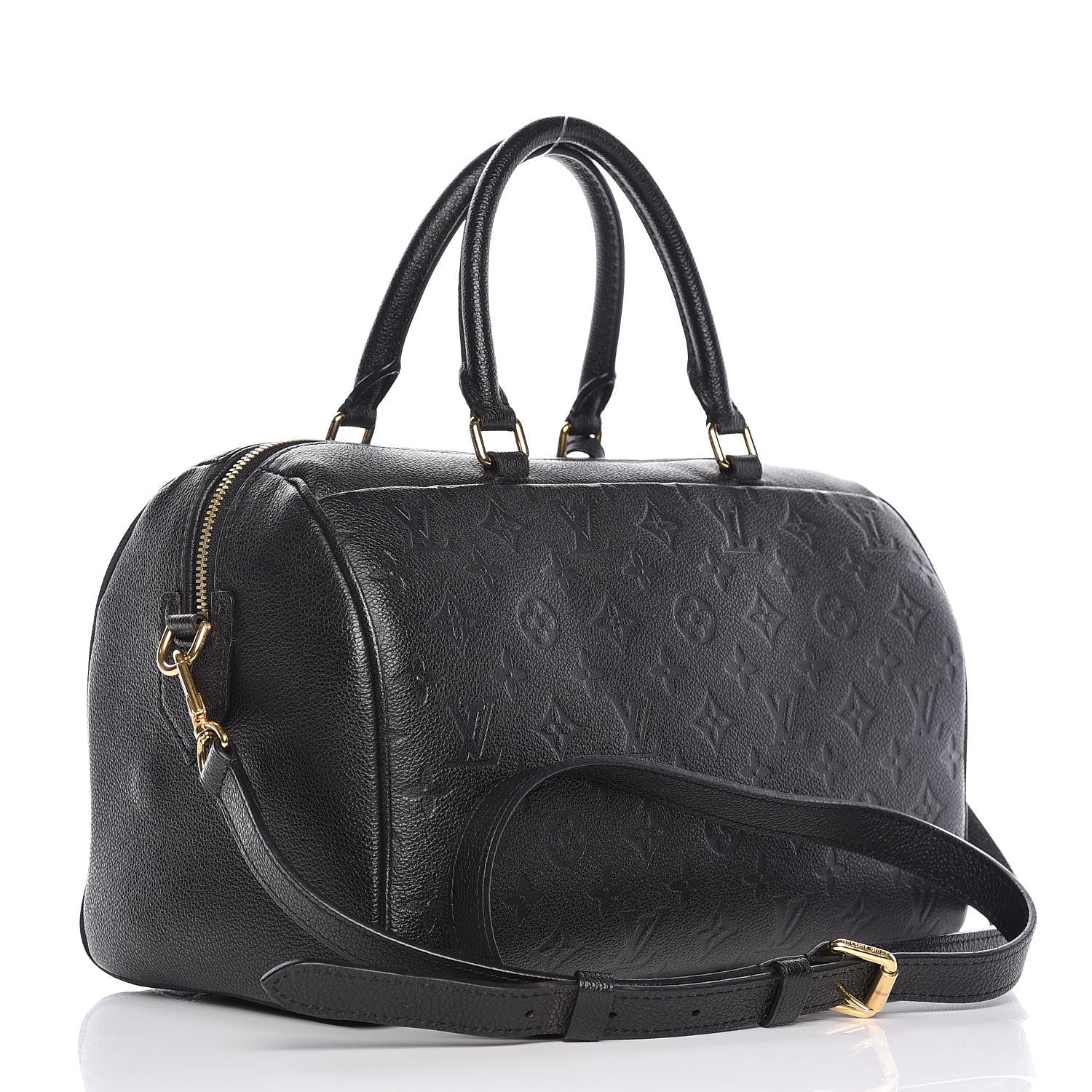 Louis Vuitton Empreinte Speedy Bandouliere 30 NM Black 3 of 10