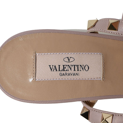 Valentino Garavani Patent Nappa Rockstud Ankle Strap 65mm Pumps 40 Black Poudre 7 of 7