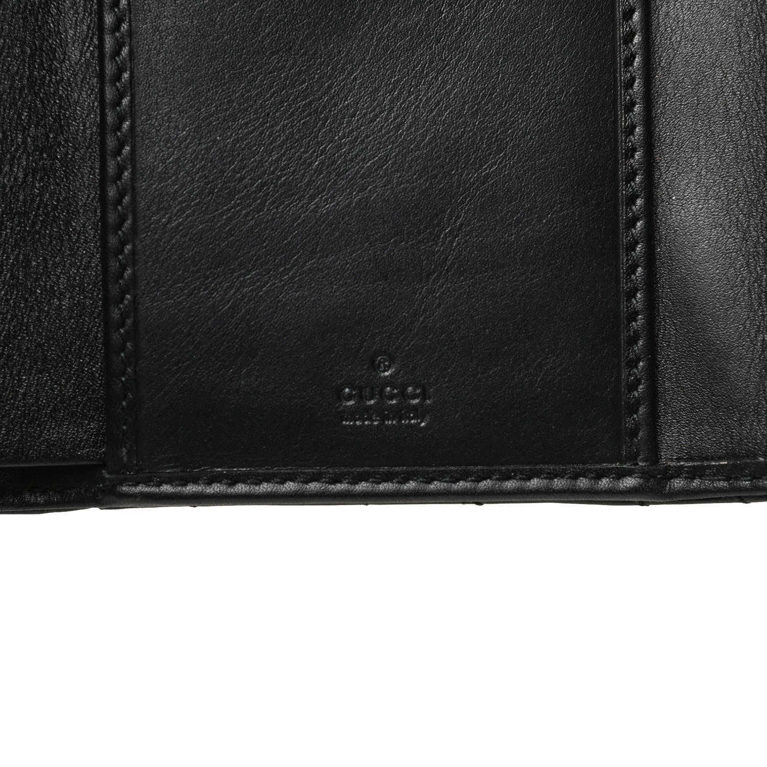 Gucci Calfskin Matelasse GG Marmont Wallet Black 6 of 10