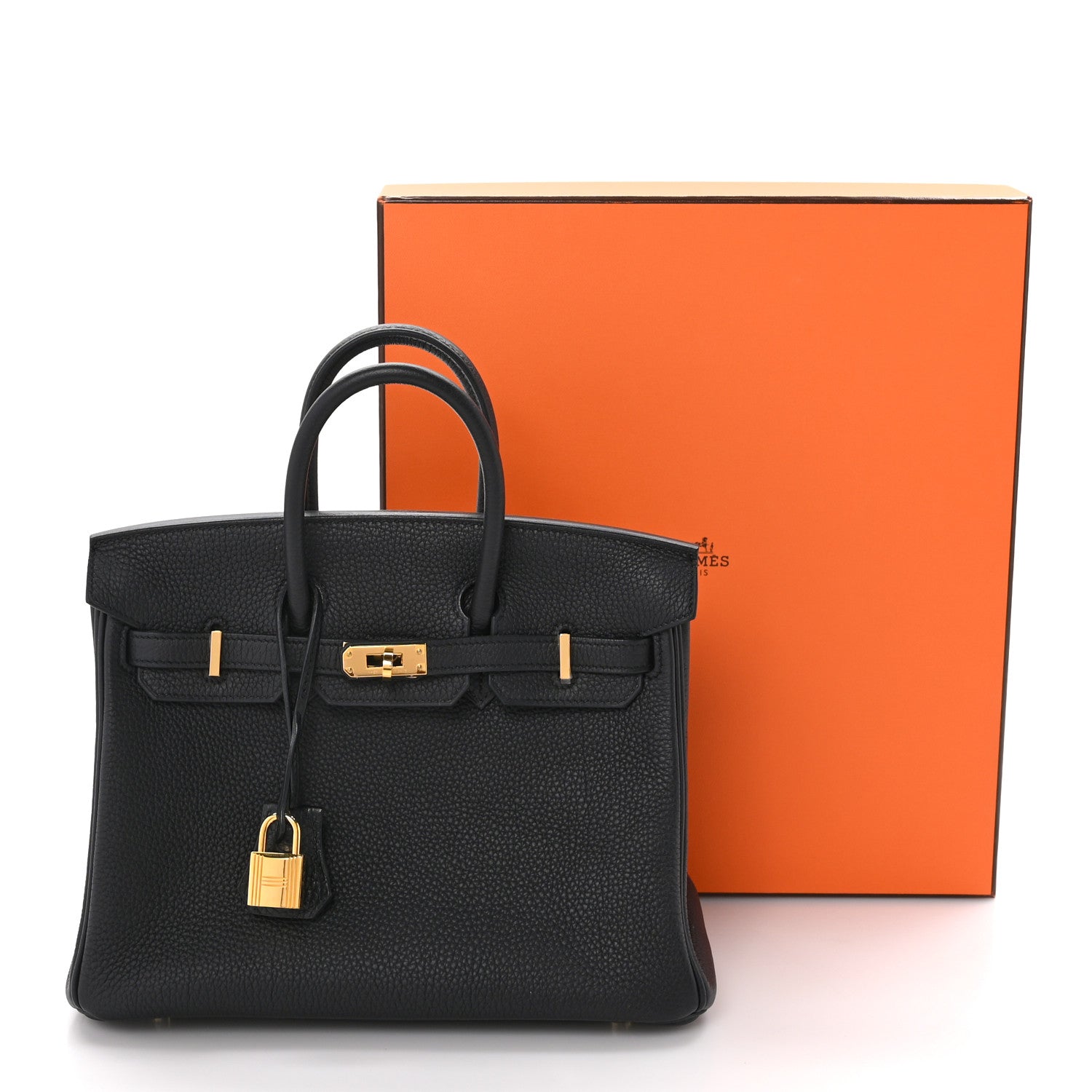 Hermes Togo Birkin 25 Black 13 of 13