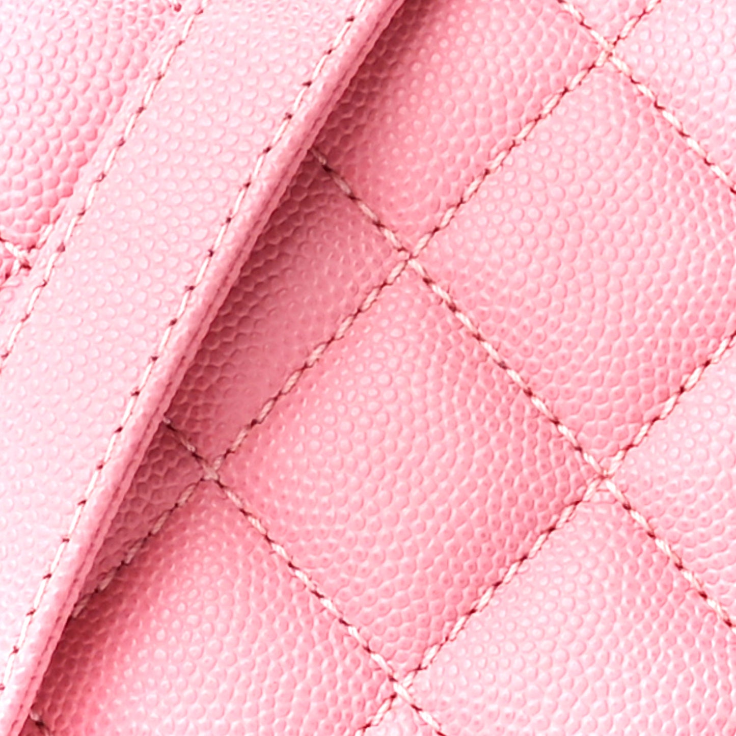 Caviar Quilted Mini Coco Handle Flap Pink