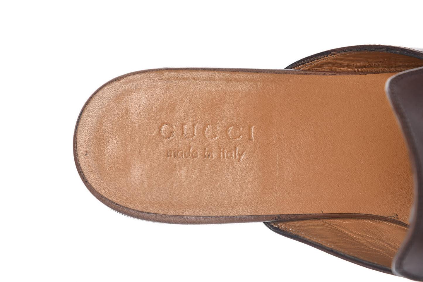 Calfskin Mens Princetown Slippers 11 Fondente Brown