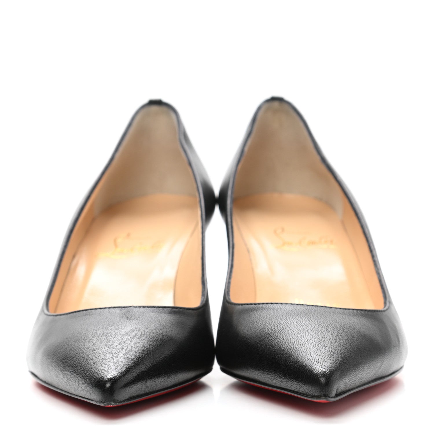 Christian Louboutin Shiny Nappa Pipina 55 Wedges 35.5 Black 2 of 10