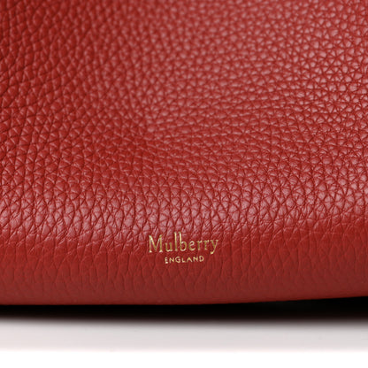 Mulberry Heavy Grain Iris Tote Red 6 of 8