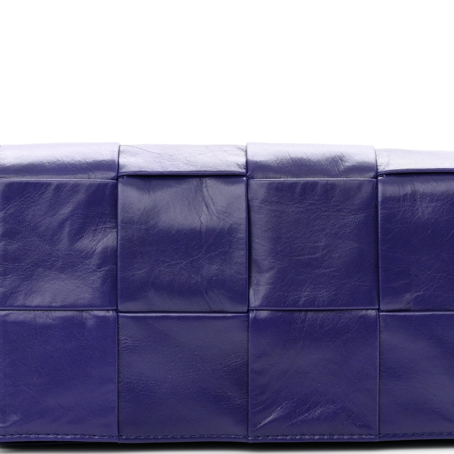 Bottega Veneta Paper Calfskin Intrecciato Cassette Belt Bag Purple 9 of 11