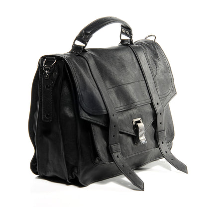 Proenza Schouler Lambskin PS1 Large Satchel Black 3 of 9