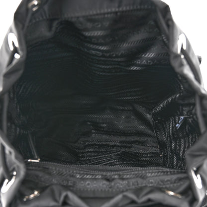 Prada Tessuto Nylon Saffiano Small Backpack Black 5 of 9