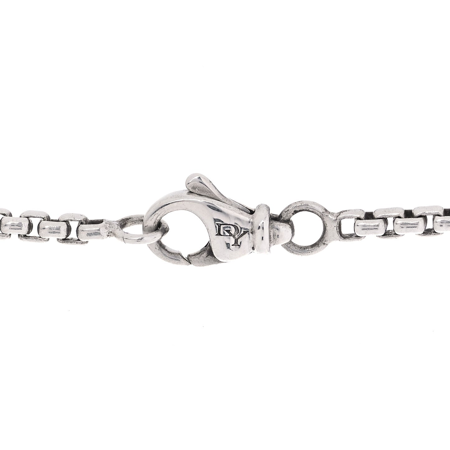 Sterling Silver 18K Yellow Gold 35mm Cable Cross Pendant Necklace