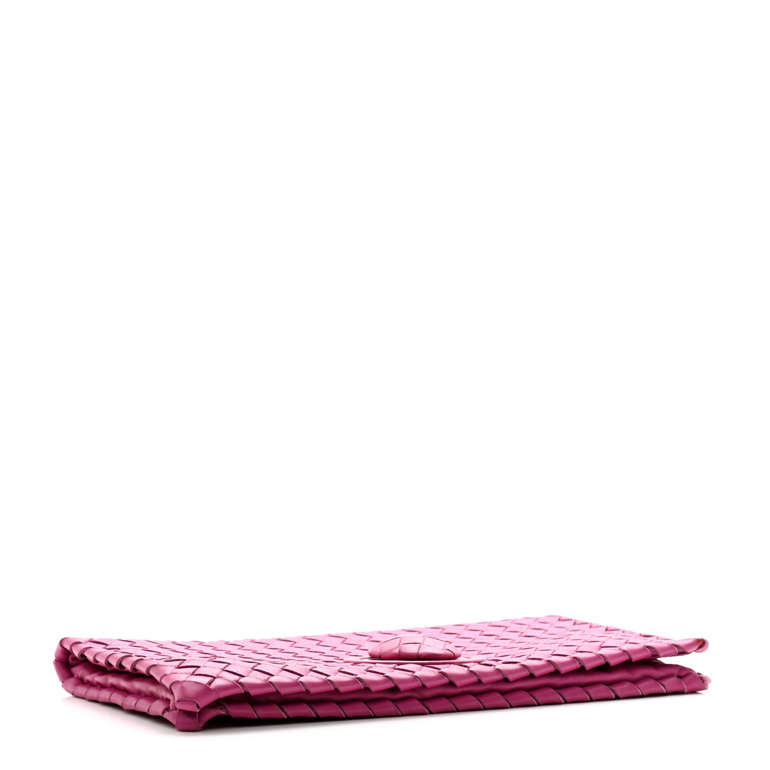 Bottega Veneta Nappa Intrecciato Turnlock Clutch Ametiste 5 of 11