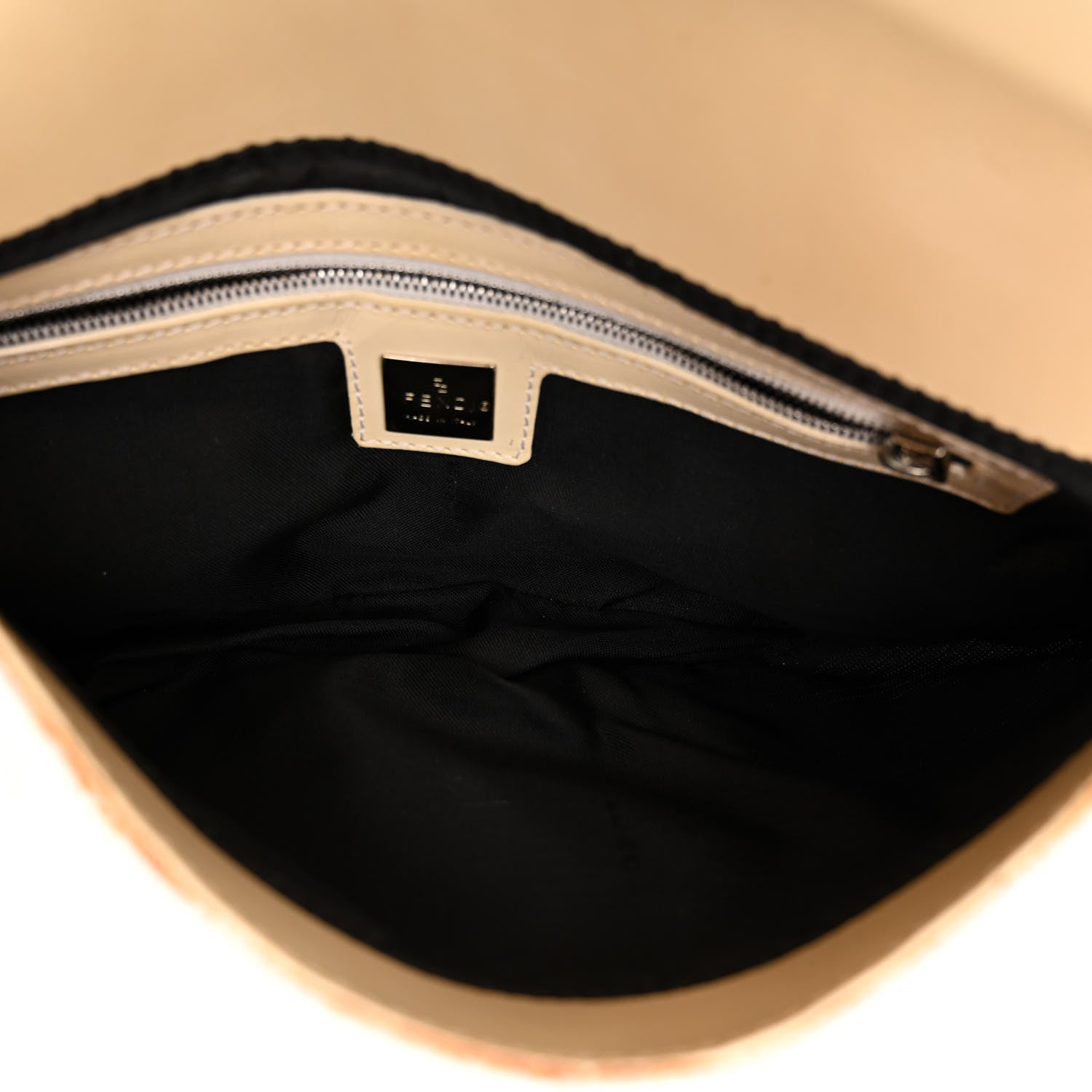 Fendi Beaded Baguette White 5 of 14