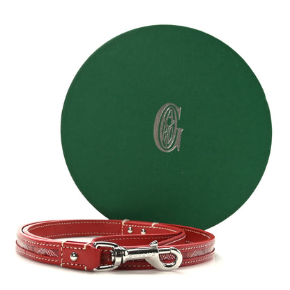 Goyard Goyardine Dog Leash Red 4 of 4