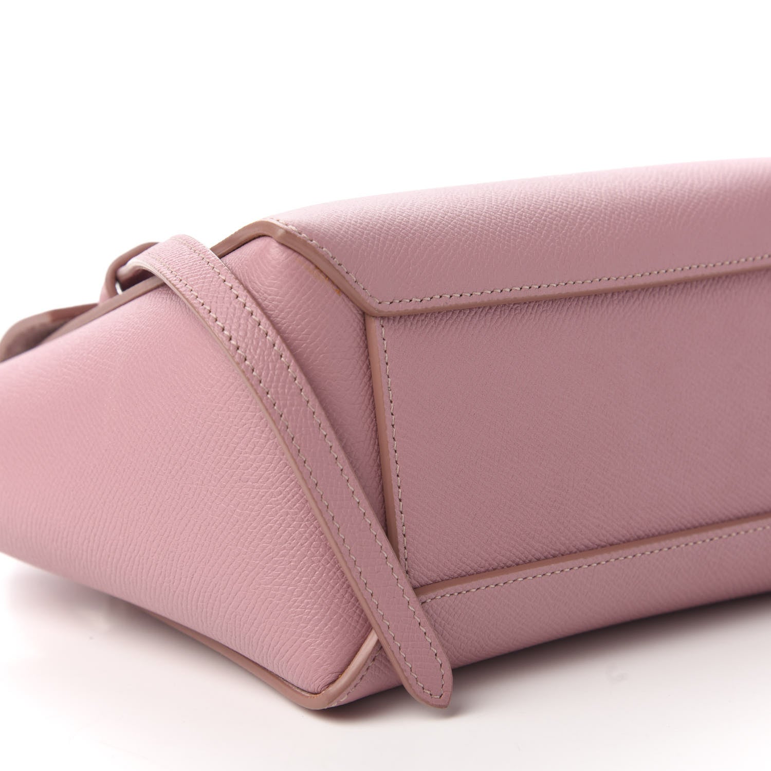 Celine Grained Calfskin Nano Belt Bag Antique Rose 6 of 9