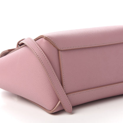 Celine Grained Calfskin Nano Belt Bag Antique Rose 6 of 9
