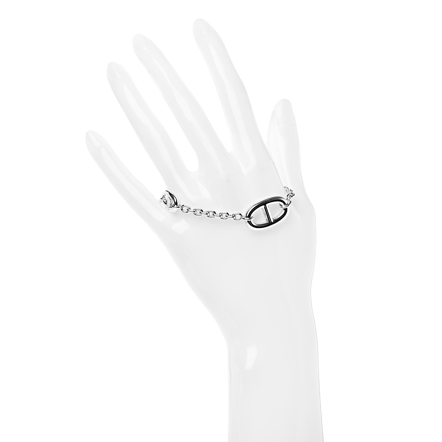 Hermes Sterling Silver Farandole Bracelet ST 2 of 5