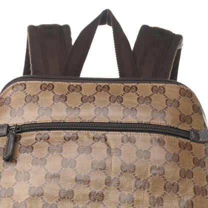 Gucci Crystal Monogram Backpack Dark Brown 8 of 19