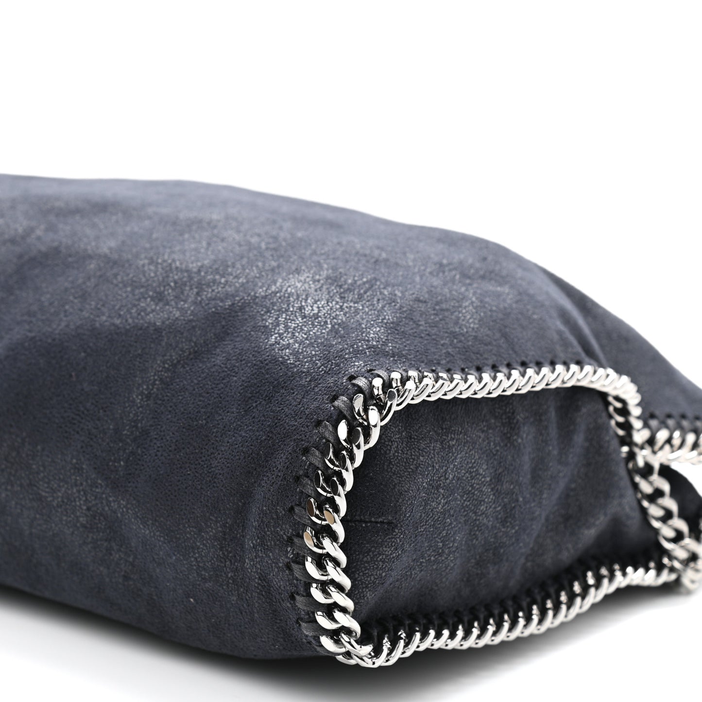Shaggy Deer Falabella Fold Over Tote Black