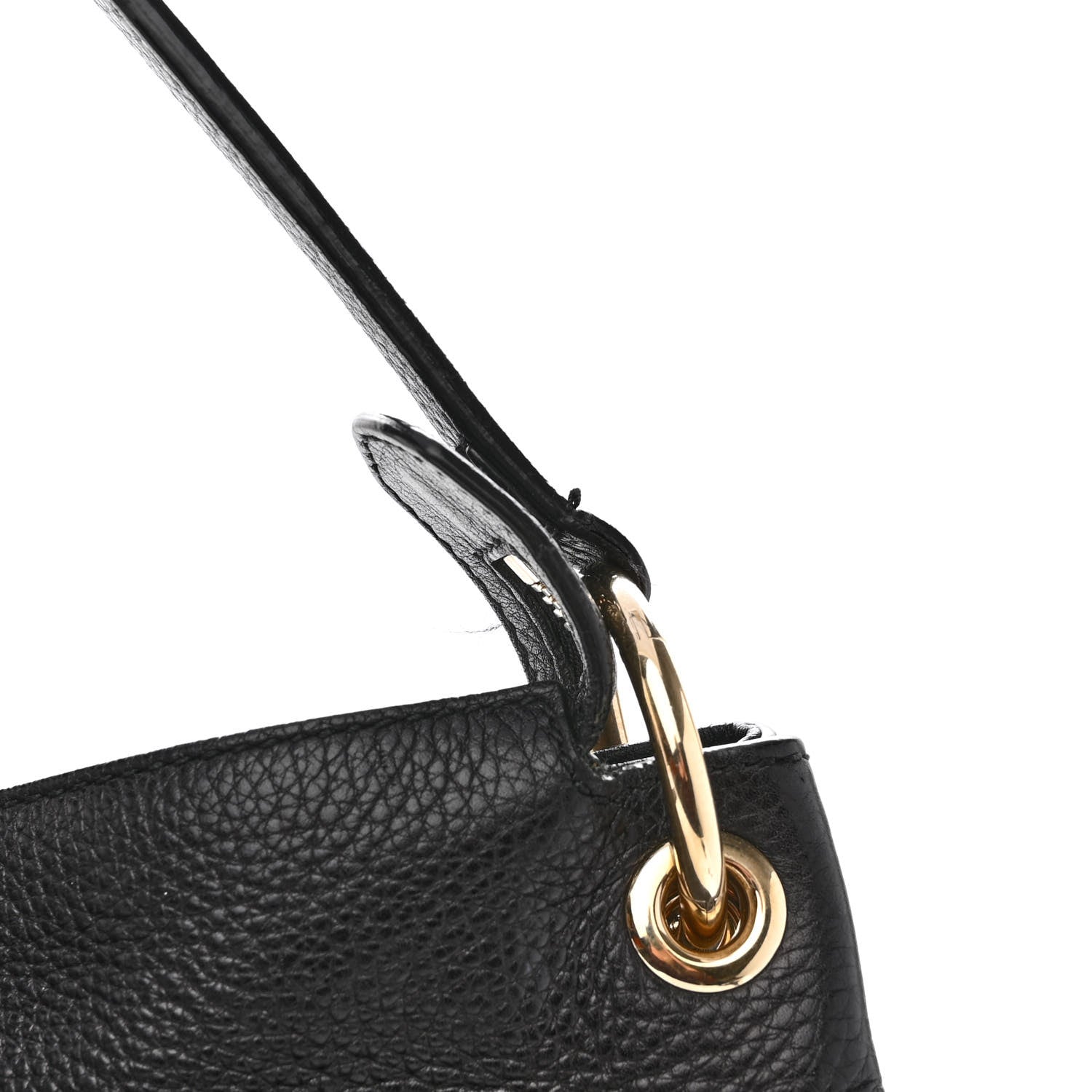 Gucci Pebbled Calfskin Large Soho Hobo Black 12 of 12