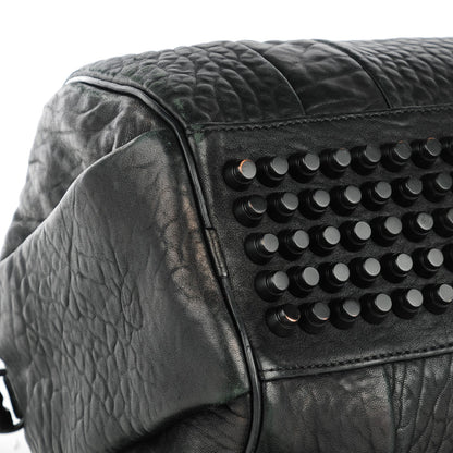 Alexander Wang Pebbled Lambskin Rocco Black Matte Black Hardware 10 of 11