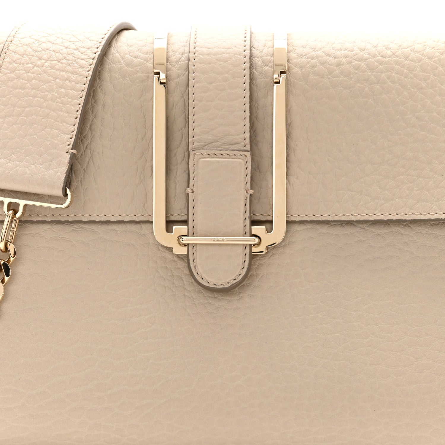 Chloe Calfskin Medium Bronte Shoulder Bag Twilight Grey 8 of 10